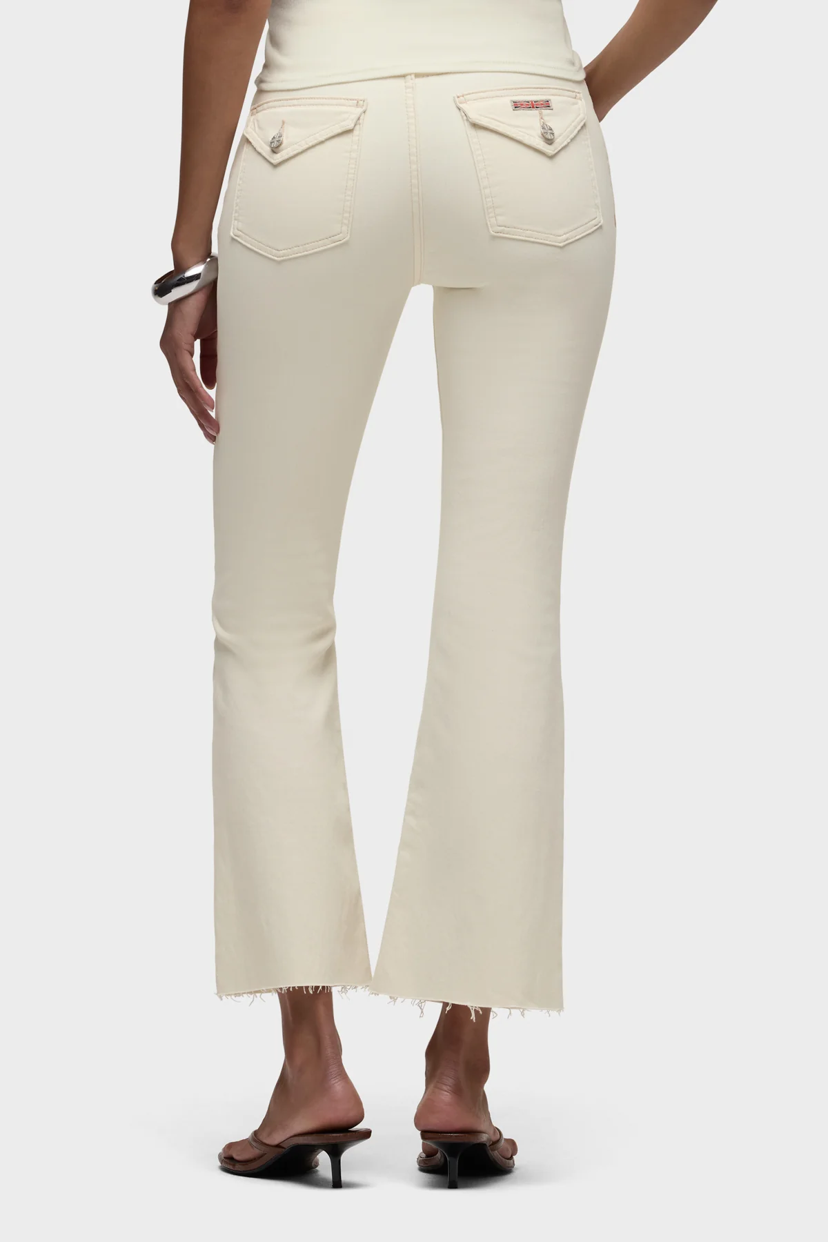 Barbara Flap Pocket Bootcut Crop - Image 4