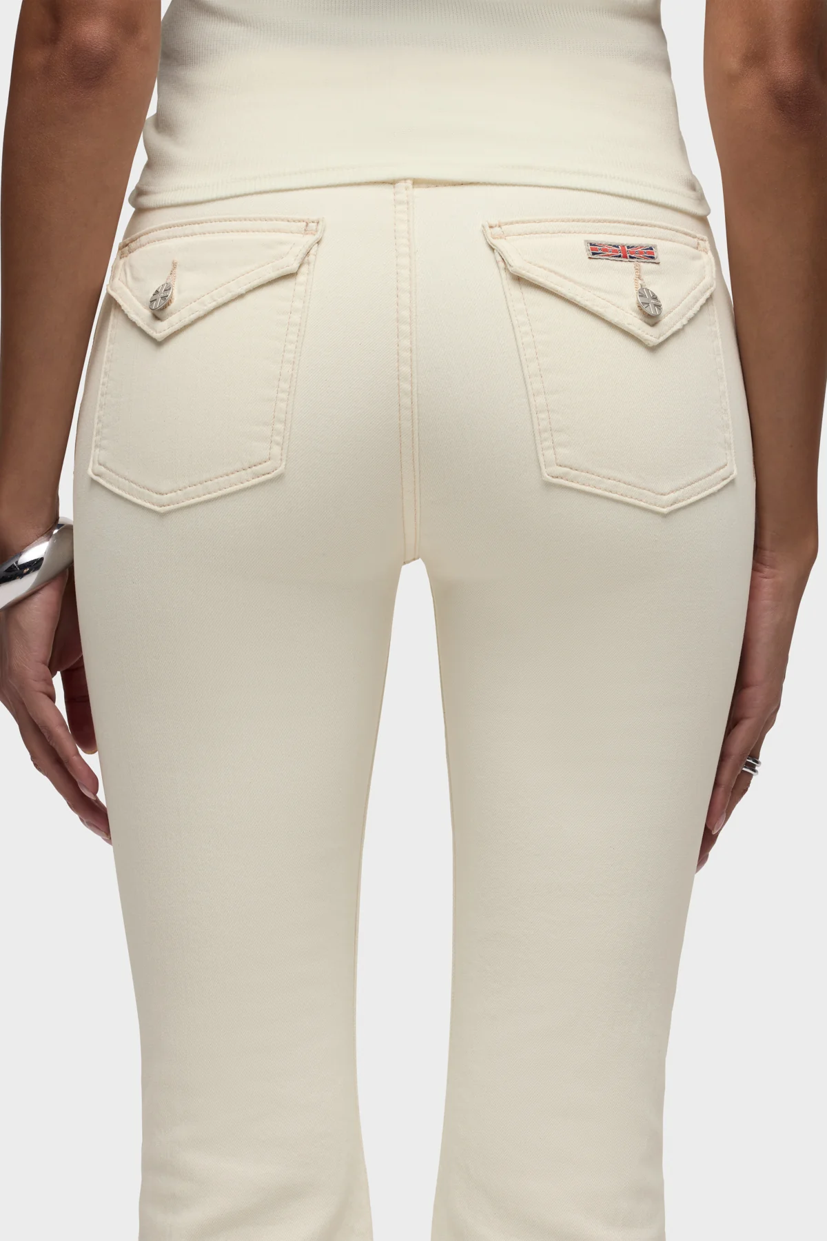 Barbara Flap Pocket Bootcut Crop - Image 8