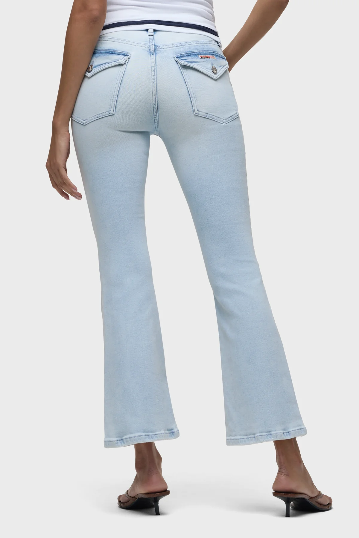 Barbara Flap Pocket Bootcut Crop - Image 4