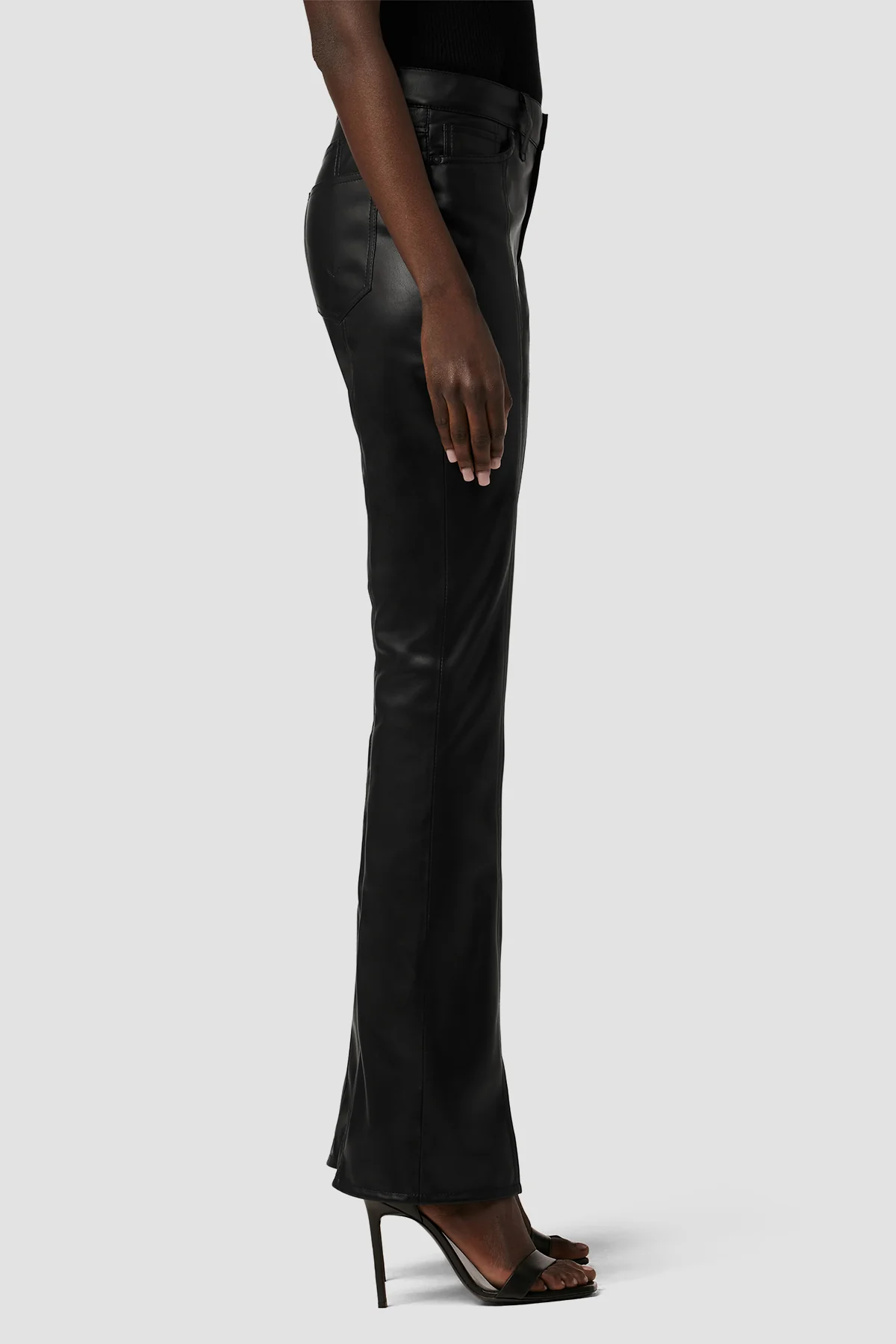 Barbara High-Rise Bootcut Jean w/ Slit Hem - Image 2