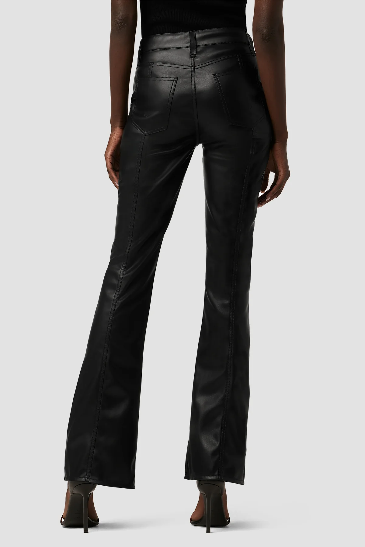 Barbara High-Rise Bootcut Jean w/ Slit Hem - Image 3