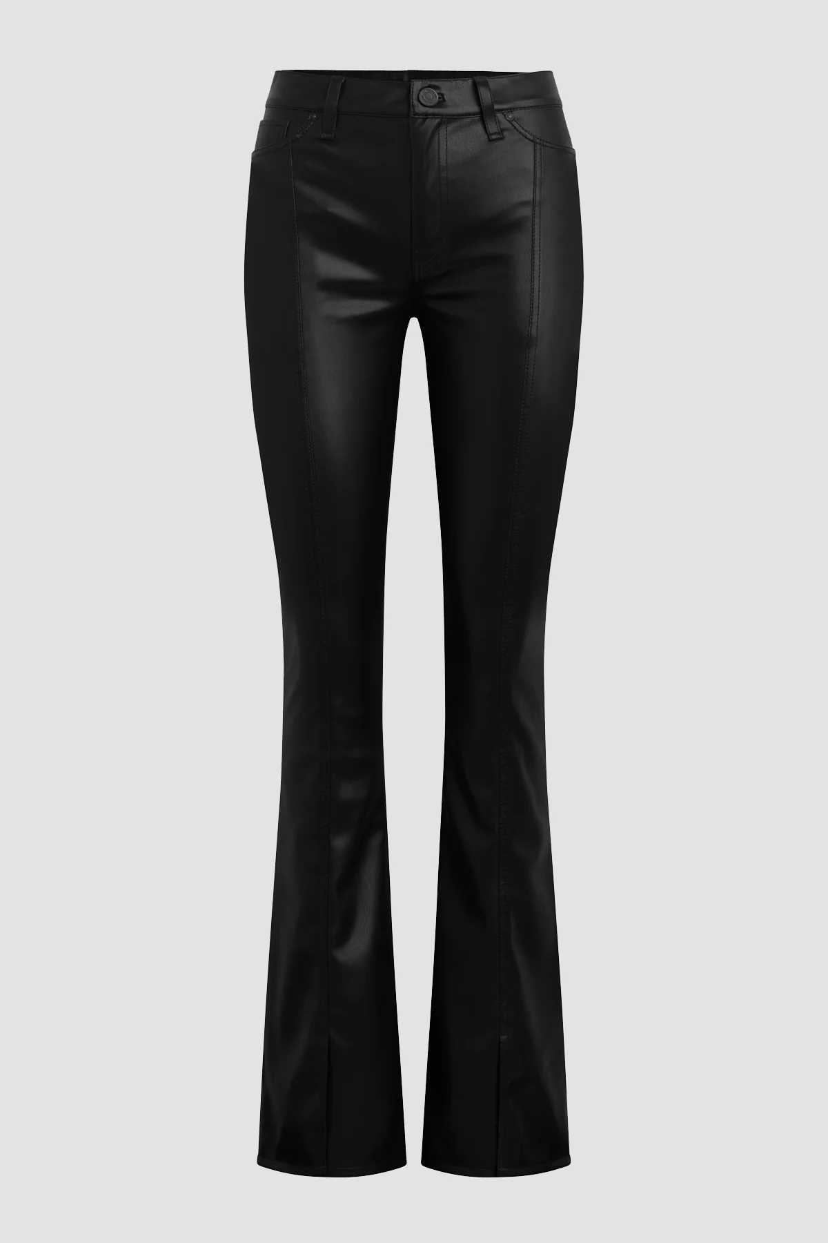Barbara High-Rise Bootcut Jean w/ Slit Hem - Image 7