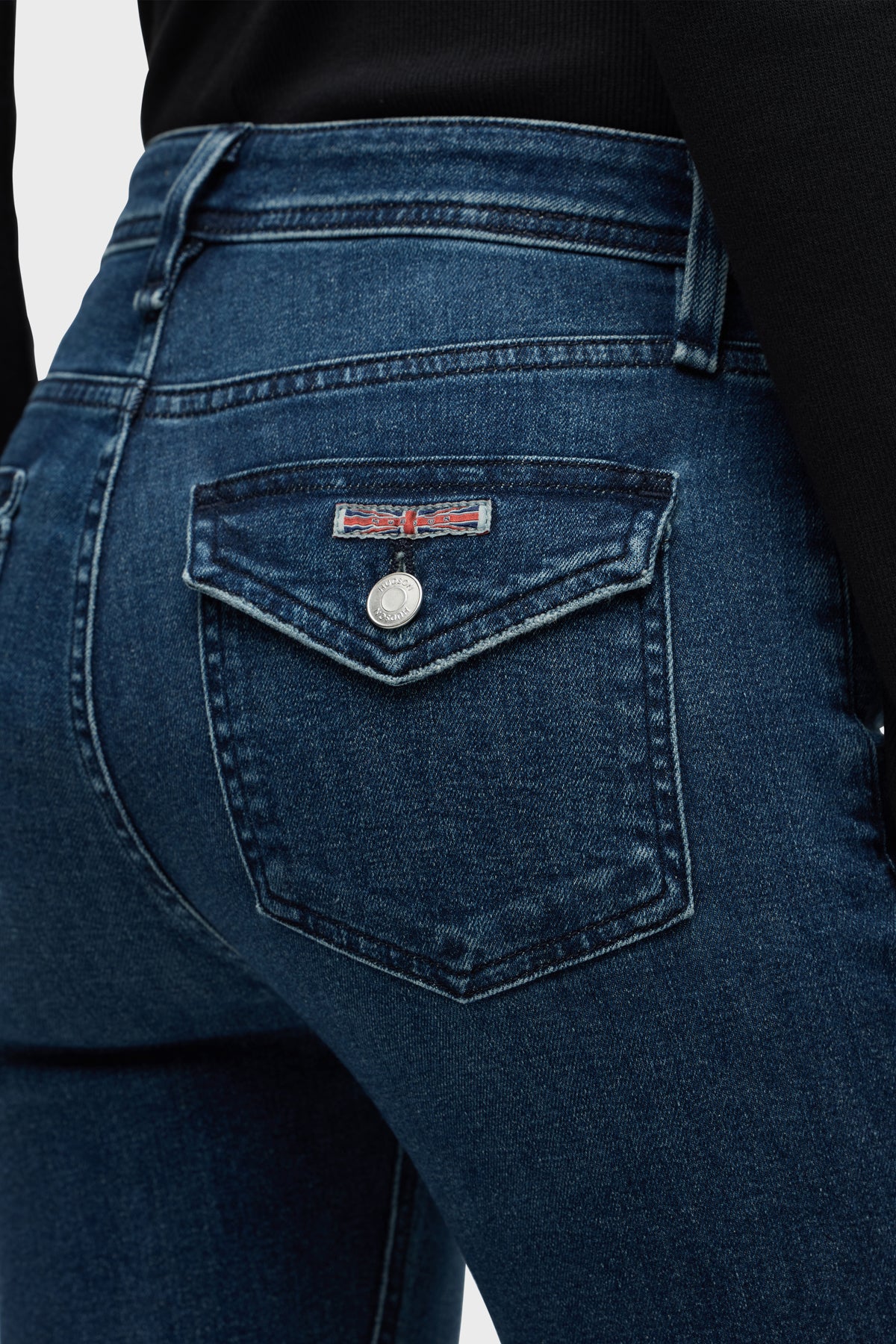 Barbara High-Rise Bootcut w/ Flap Jean - Image 10