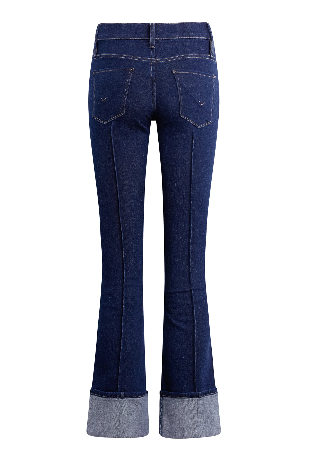 Barbara Pintucked Cuffed Bootcut Crop - Image 10