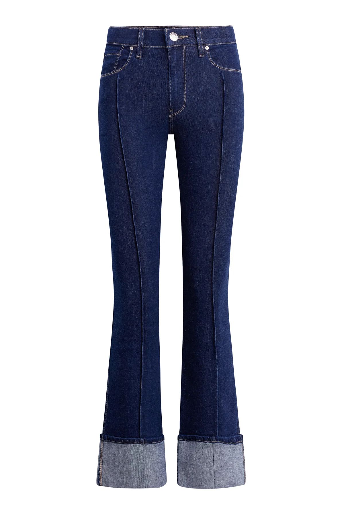 Barbara Pintucked Cuffed Bootcut Crop - Image 9