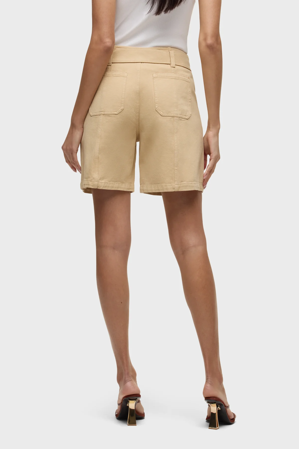 Belted Long Short - Image 3