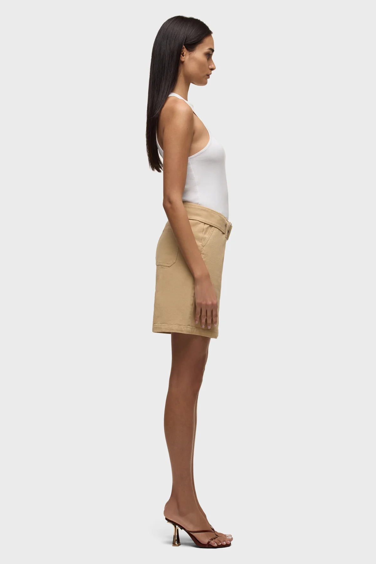 Belted Long Short - Image 7