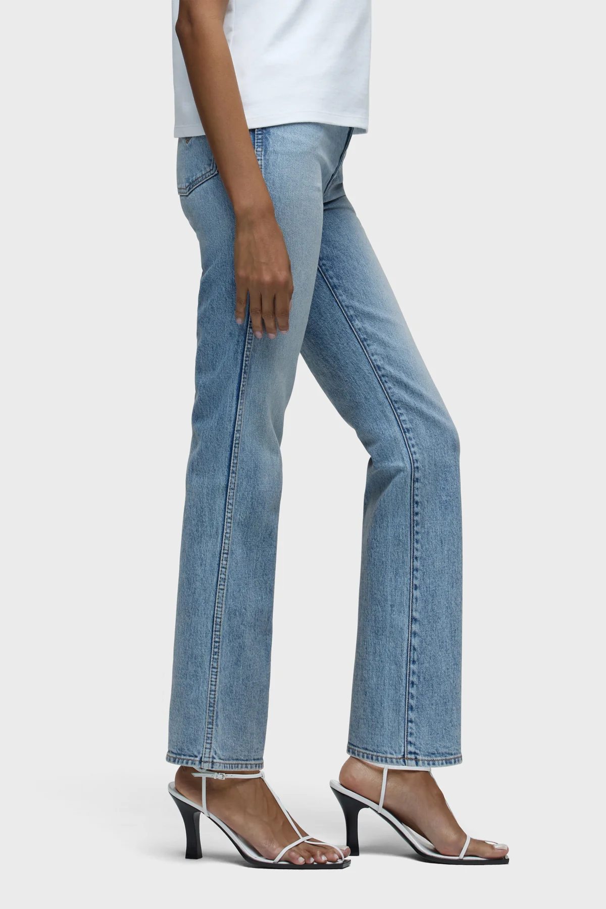 Breaux High-Rise Straight Ankle Jean - Image 3