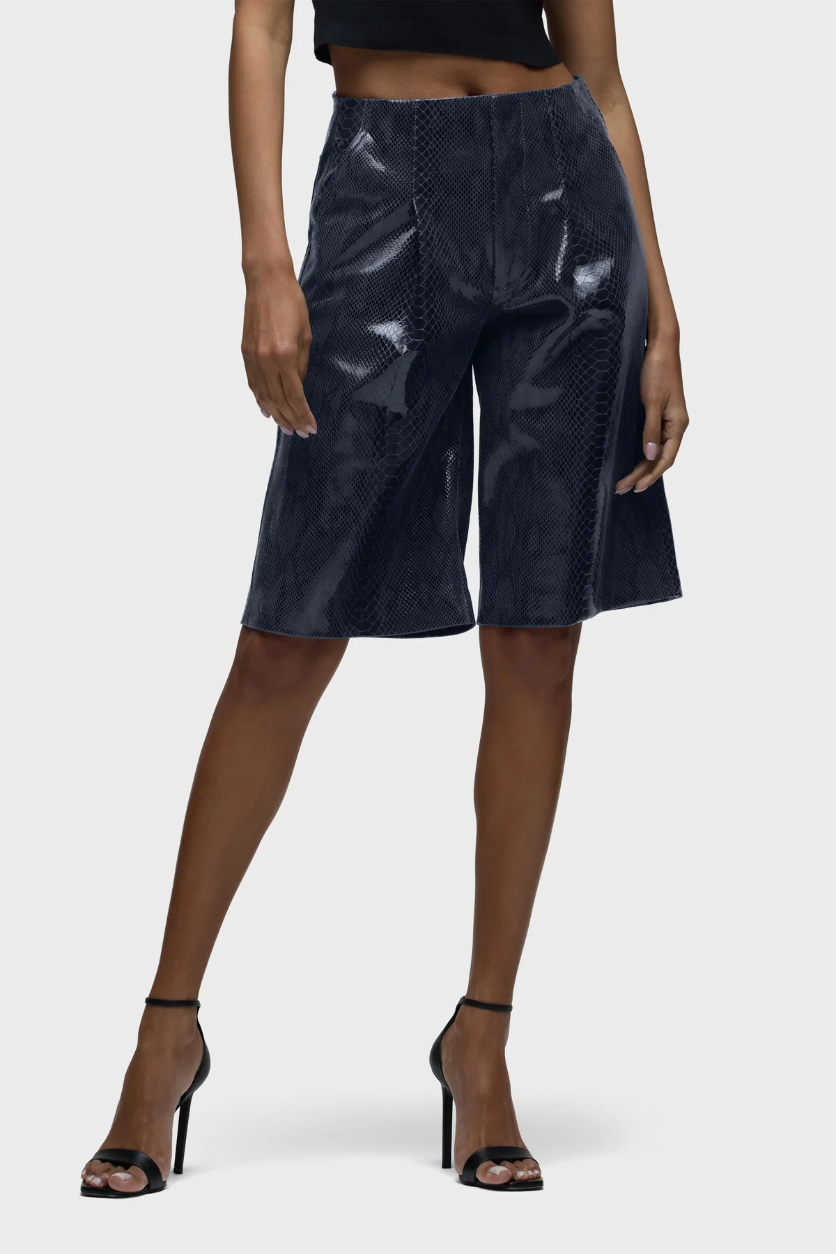 Cherie Cobra Leather Short - Image 3
