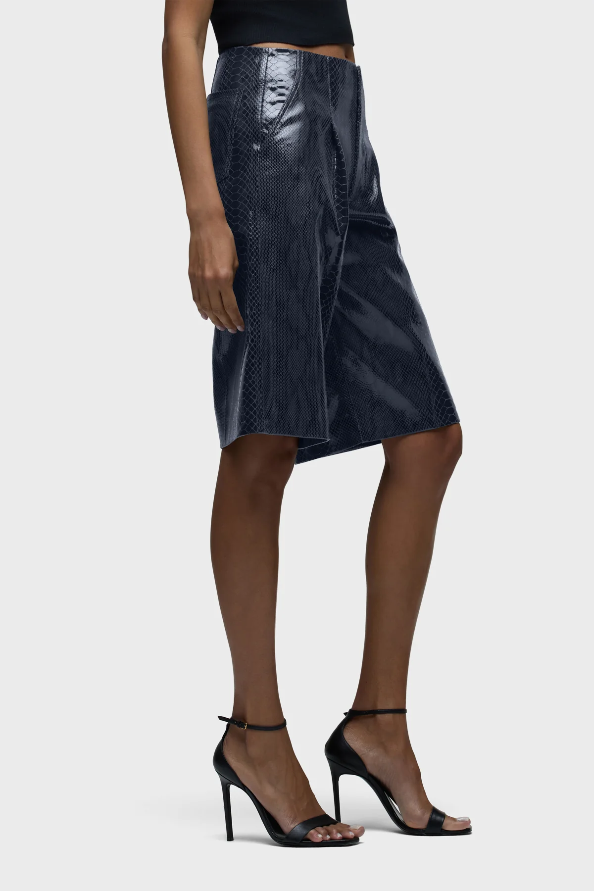 Cherie Cobra Leather Short - Image 4