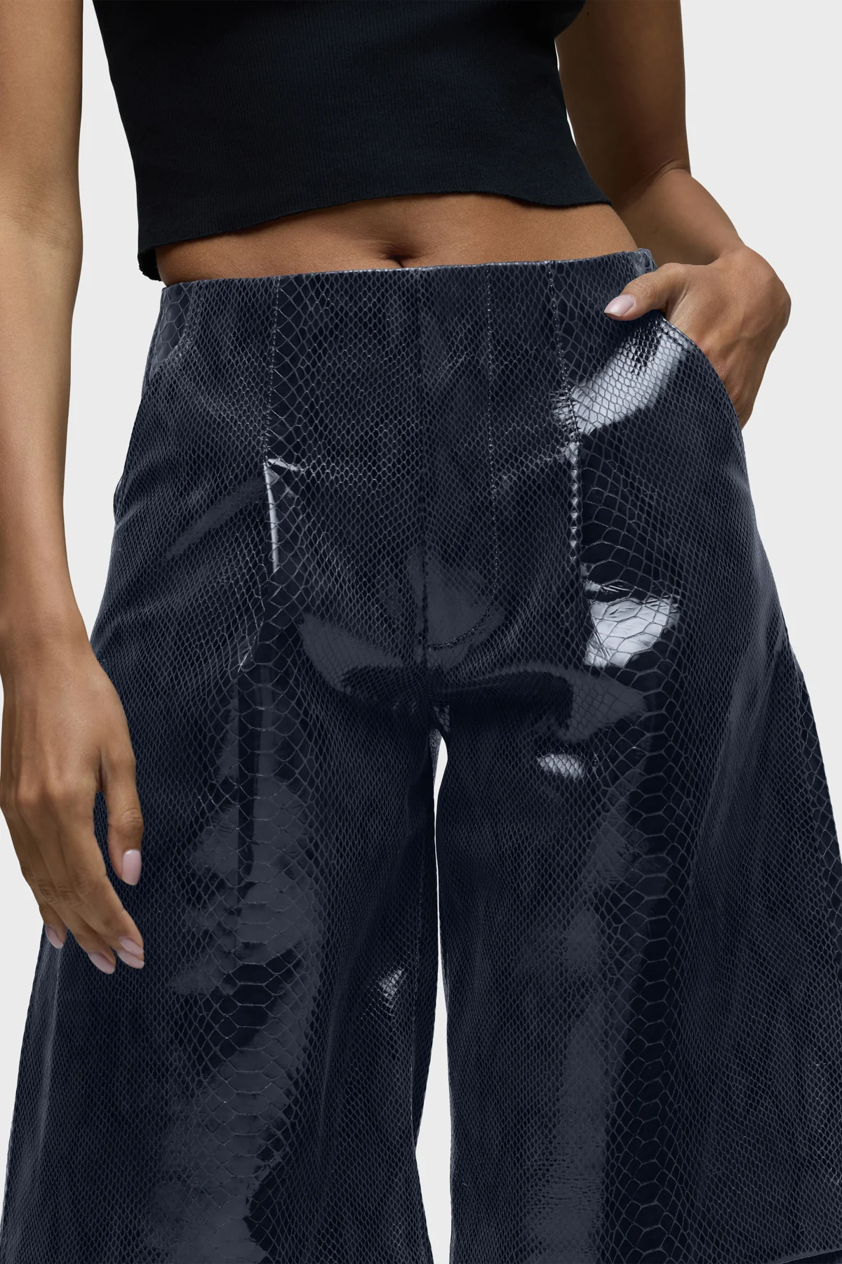 Cherie Cobra Leather Short - Image 6