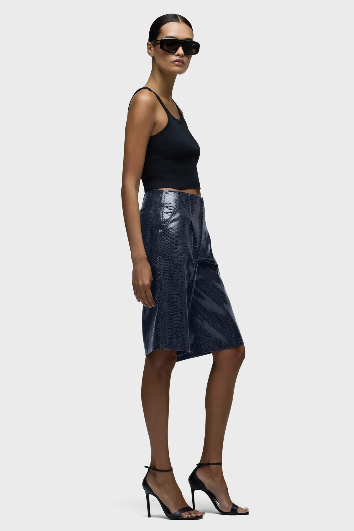 Cherie Cobra Leather Short - Image 9