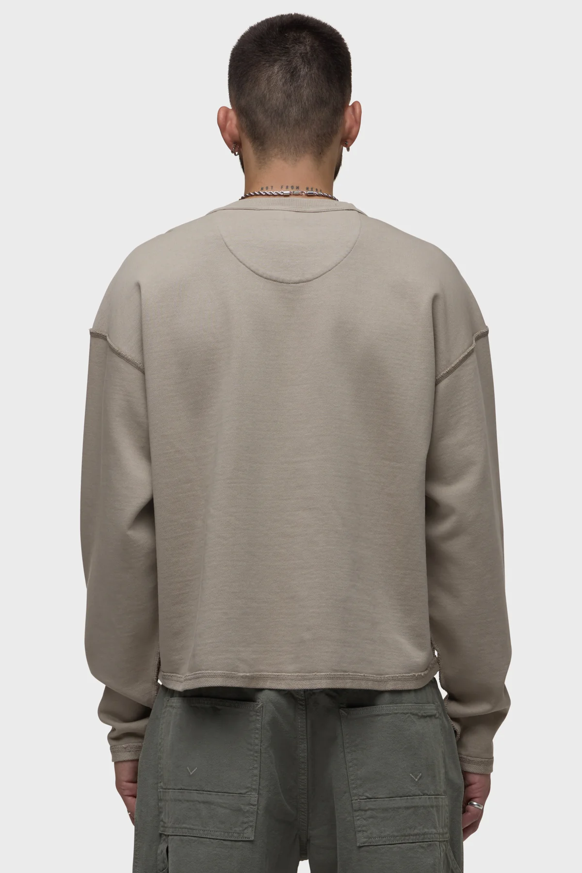 French Terry Crewneck Sweatshirt - Image 3