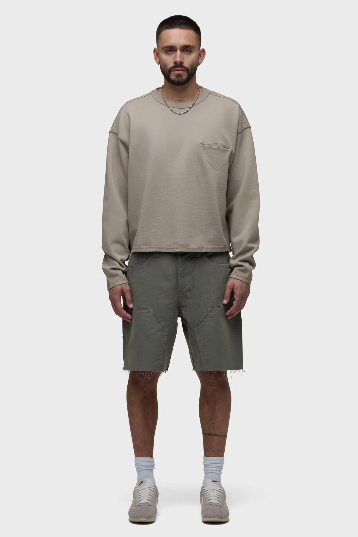 French Terry Crewneck Sweatshirt - Image 5