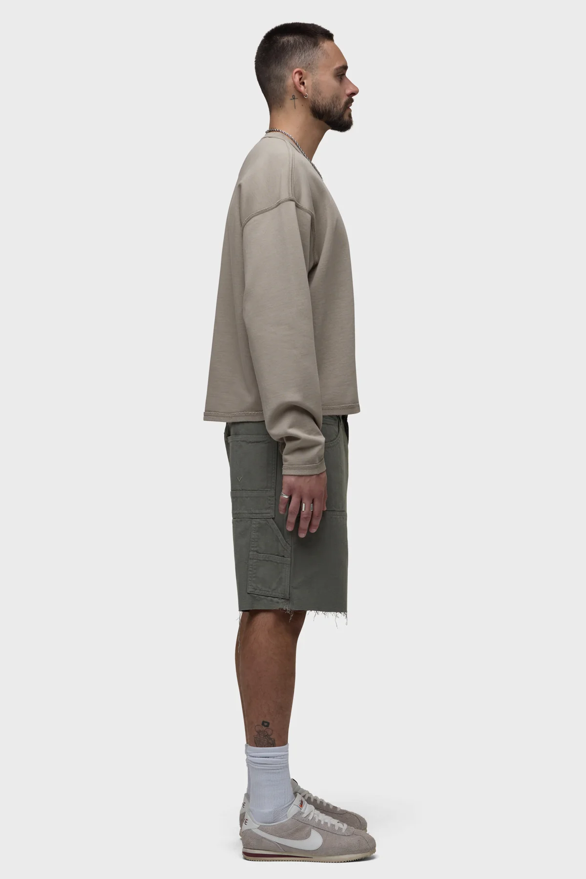 French Terry Crewneck Sweatshirt - Image 6