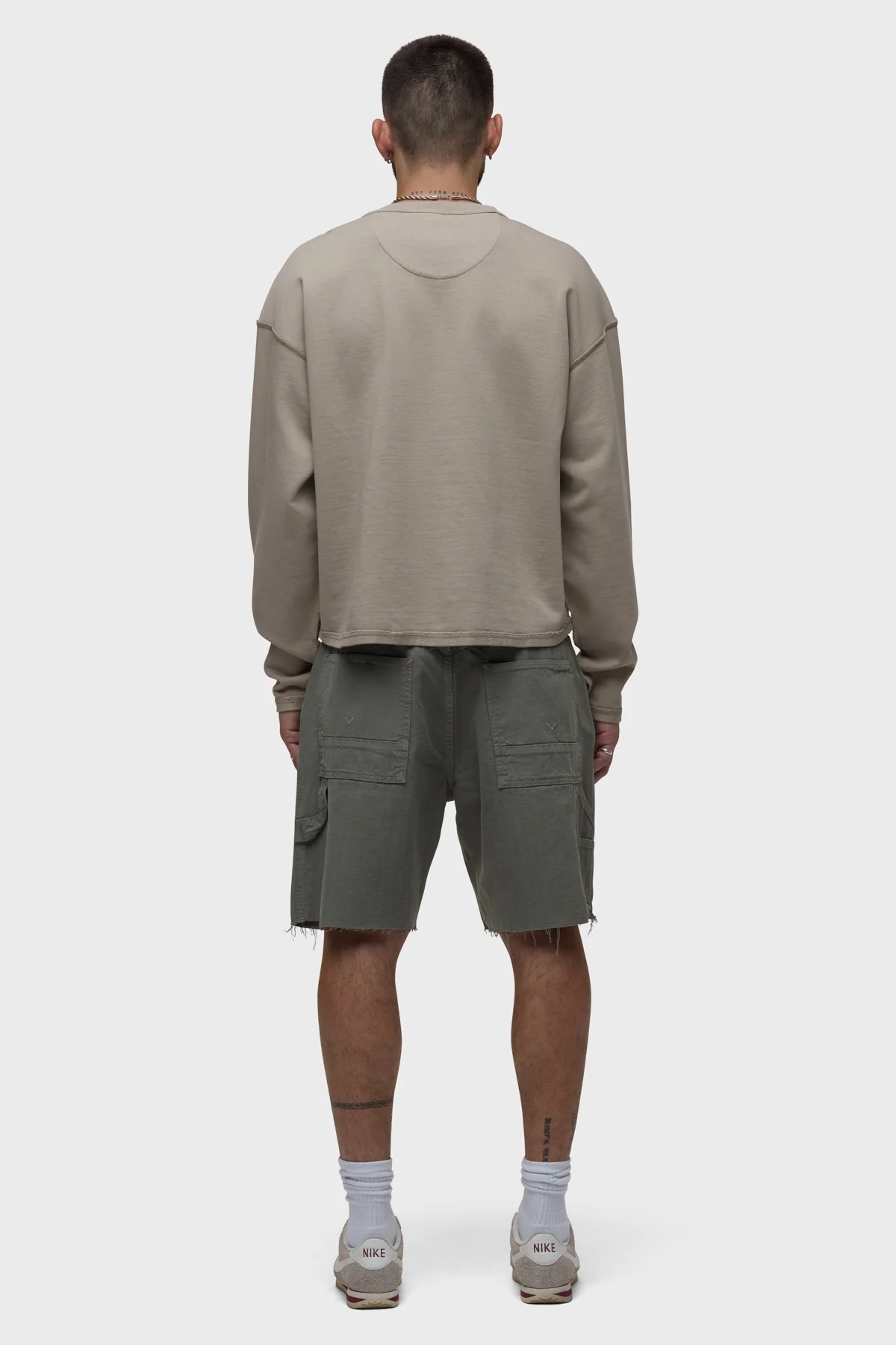 French Terry Crewneck Sweatshirt - Image 7