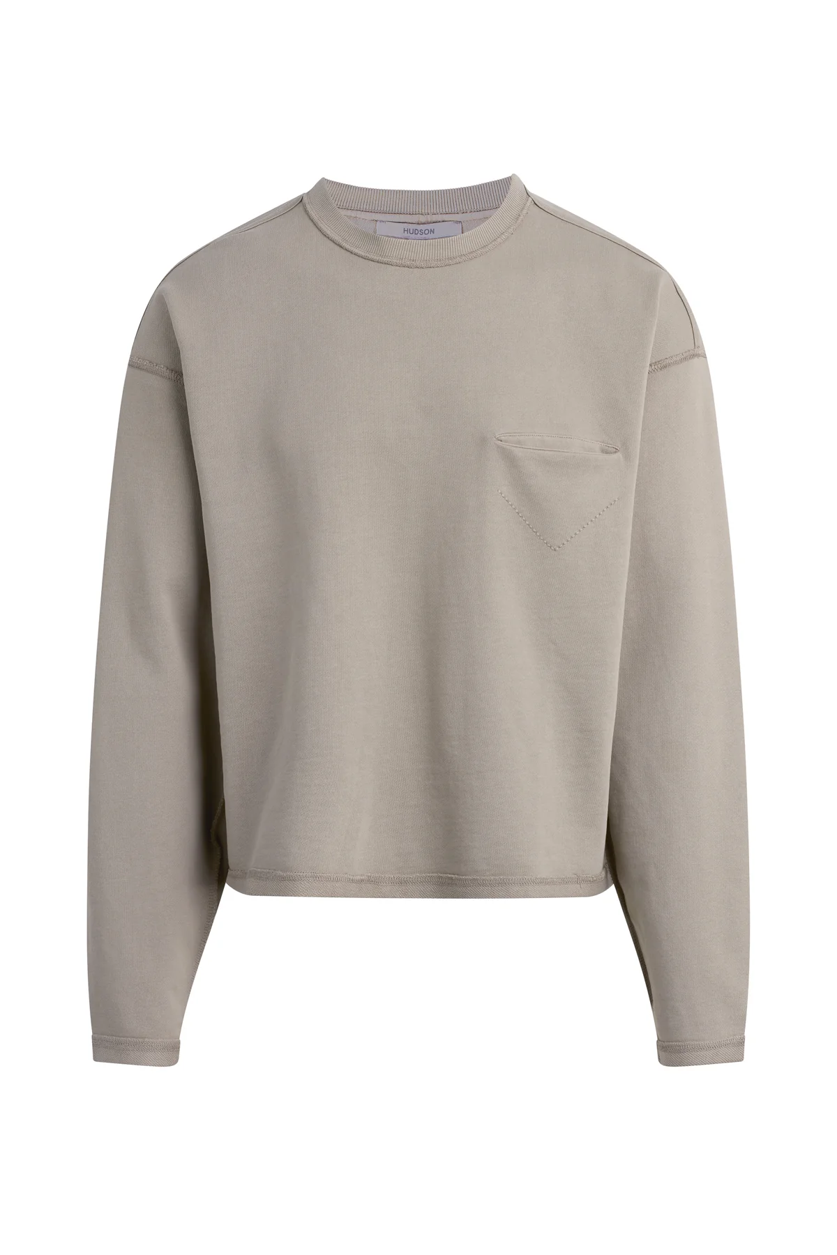 French Terry Crewneck Sweatshirt - Image 8
