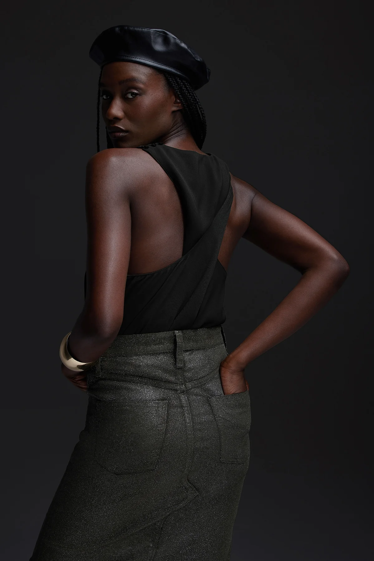 Twist Back Woven Tank - Image 9