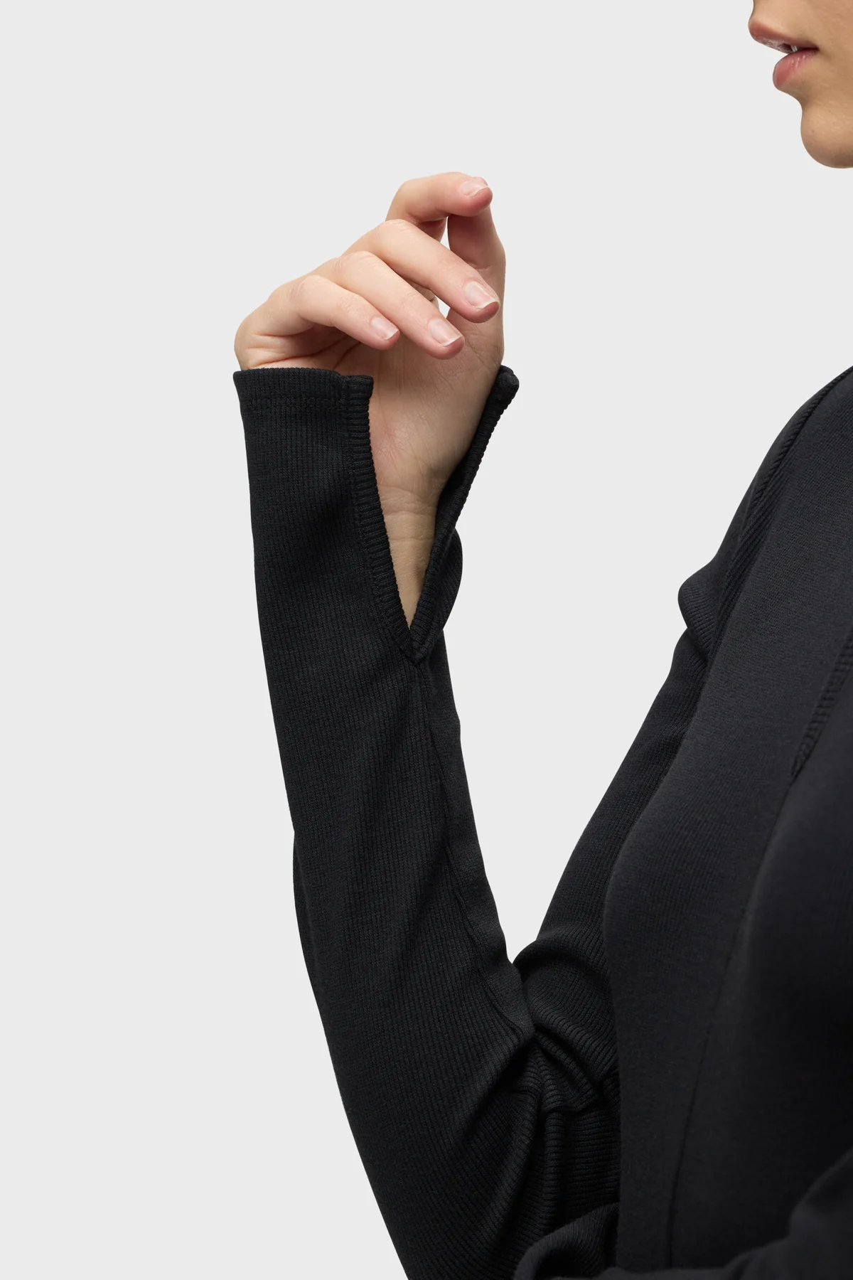 Long Sleeve Hook & Eye Bodysuit - Image 5