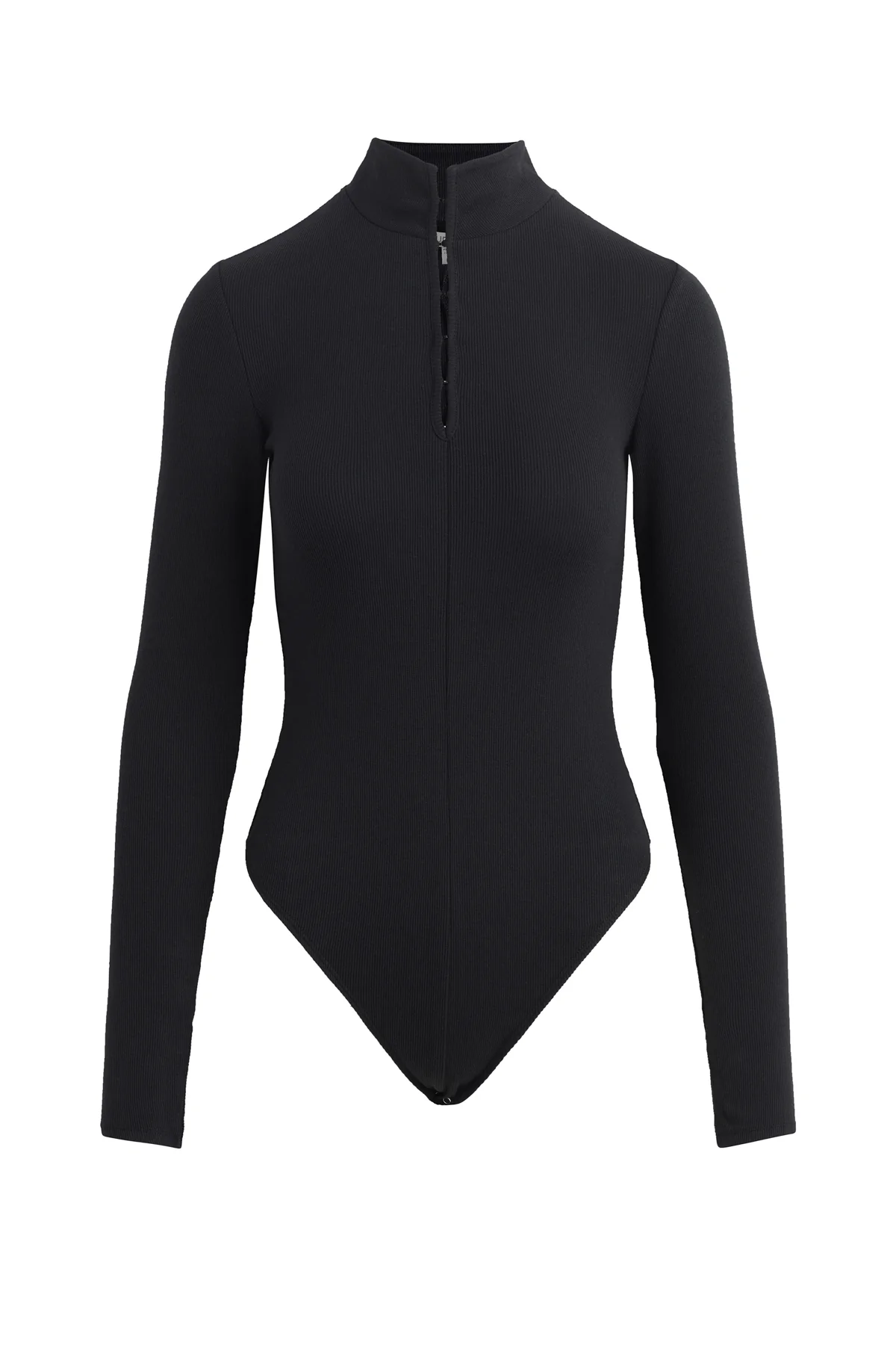 Long Sleeve Hook & Eye Bodysuit - Image 8
