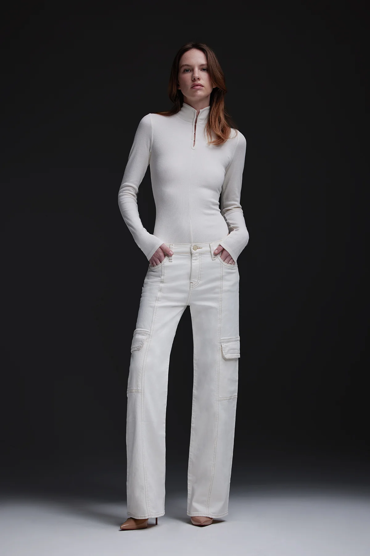 Long Sleeve Hook & Eye Bodysuit - Image 10