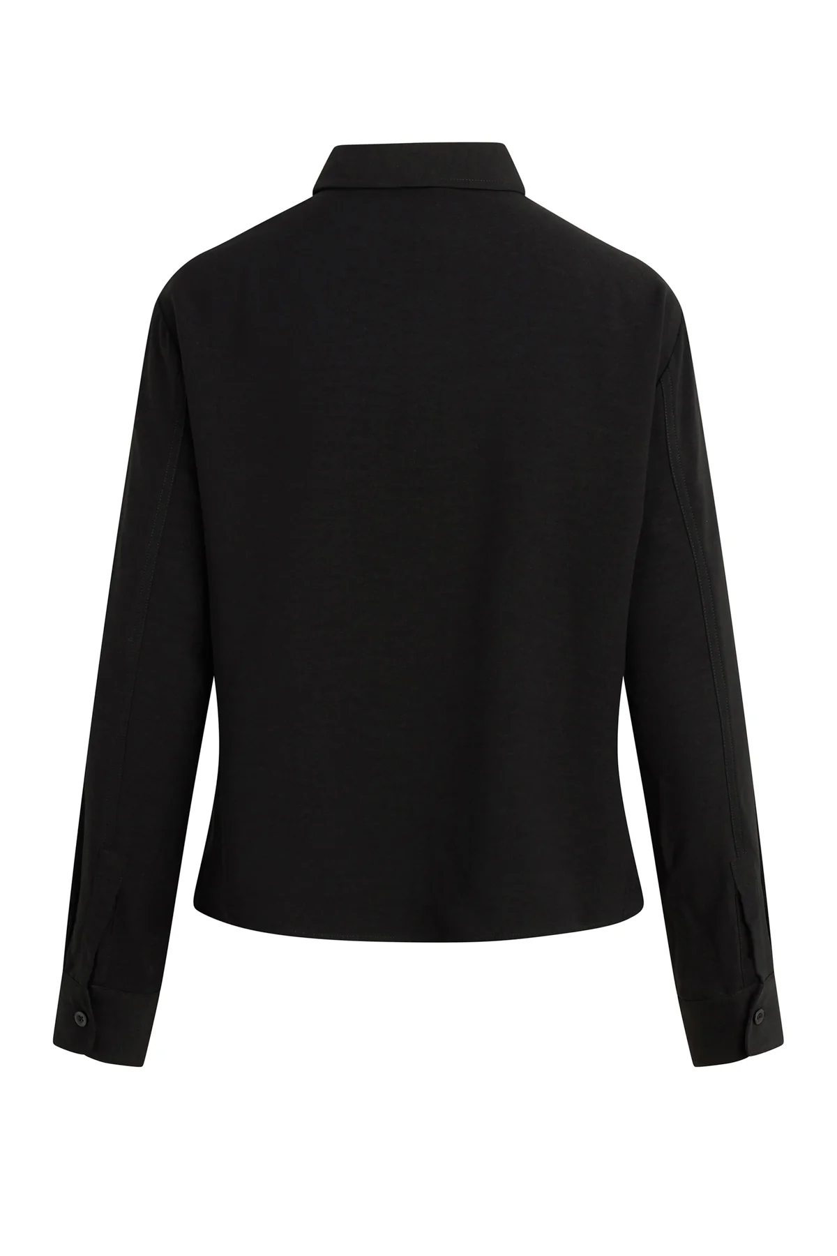 Long Sleeve Knotted Button Down Shirt - Image 7