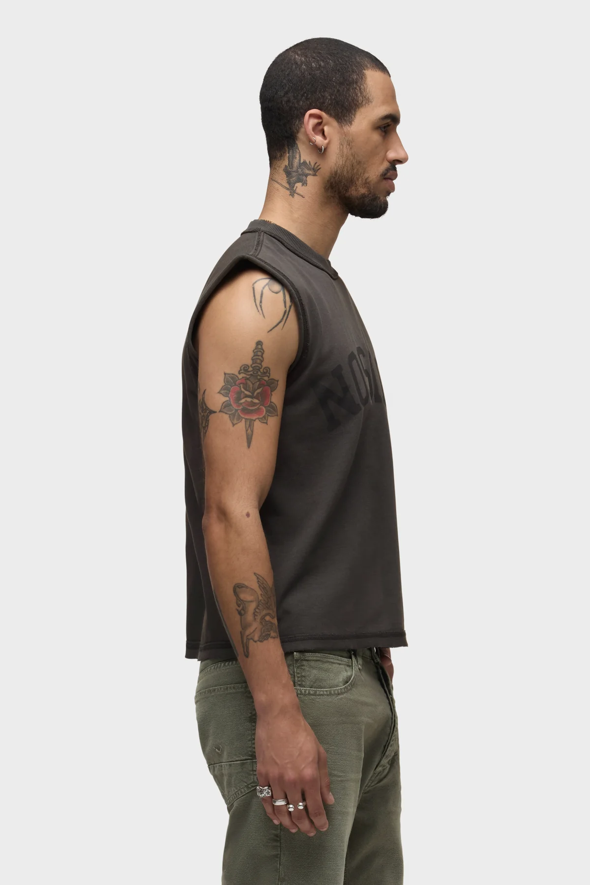 Leo Cut-Off Tee - Image 2