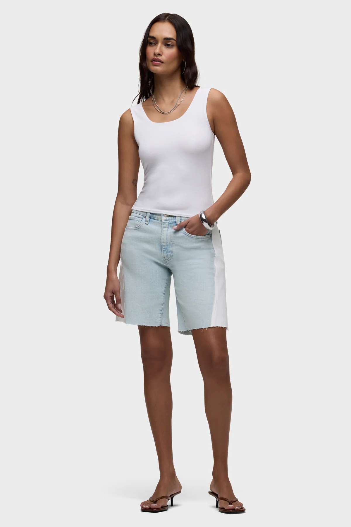 London Seamed Long Short