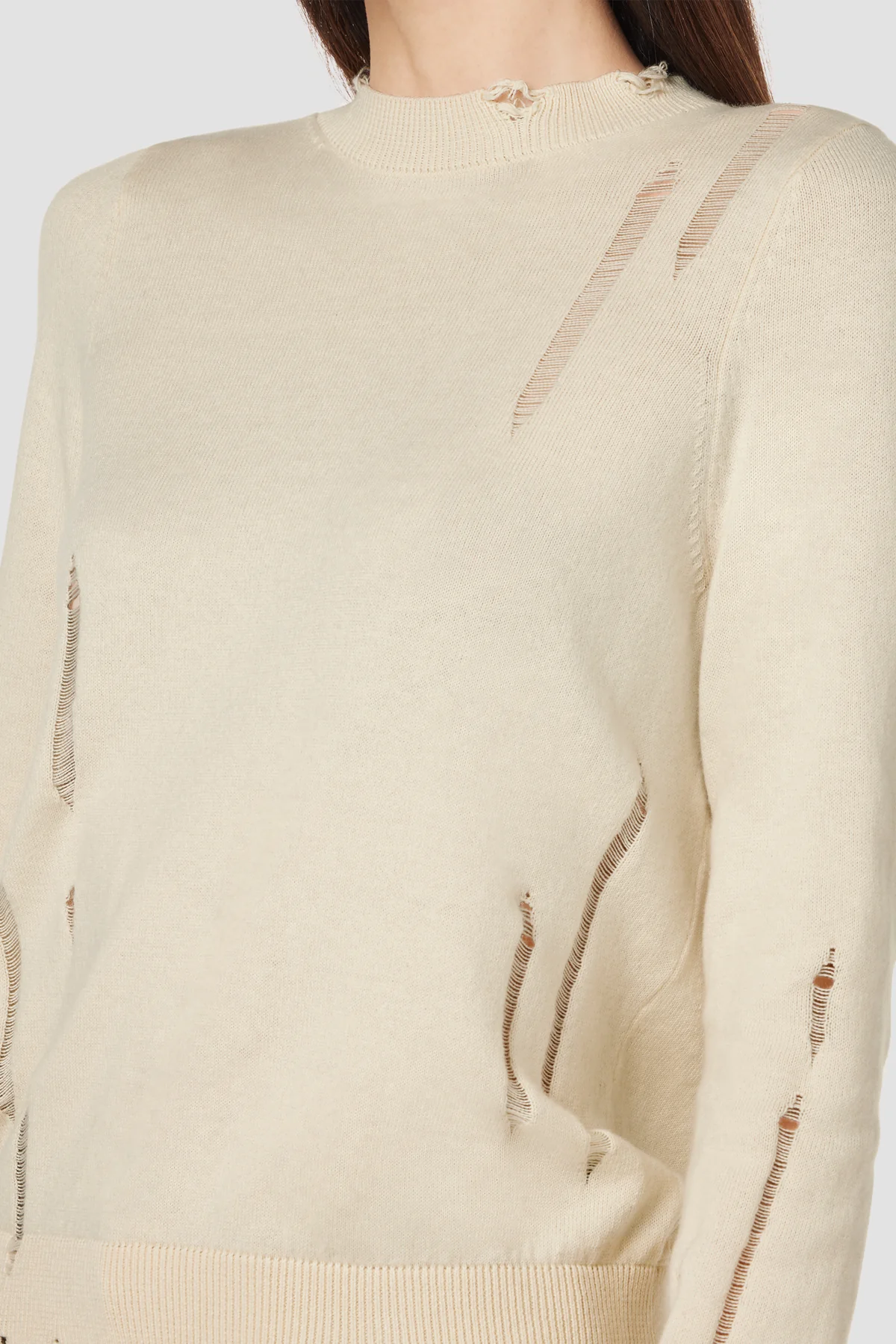 Long Sleeve Twist Back Sweater - Image 4