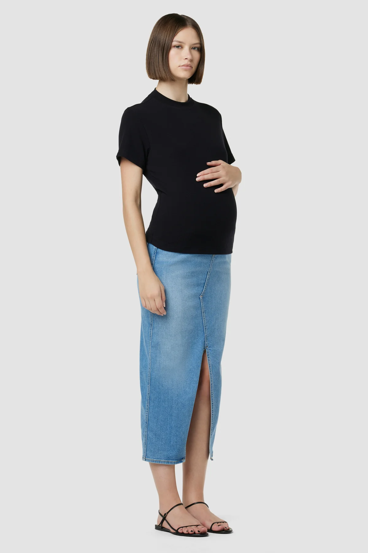 Maternity Reconstructed Skirt - Image 6