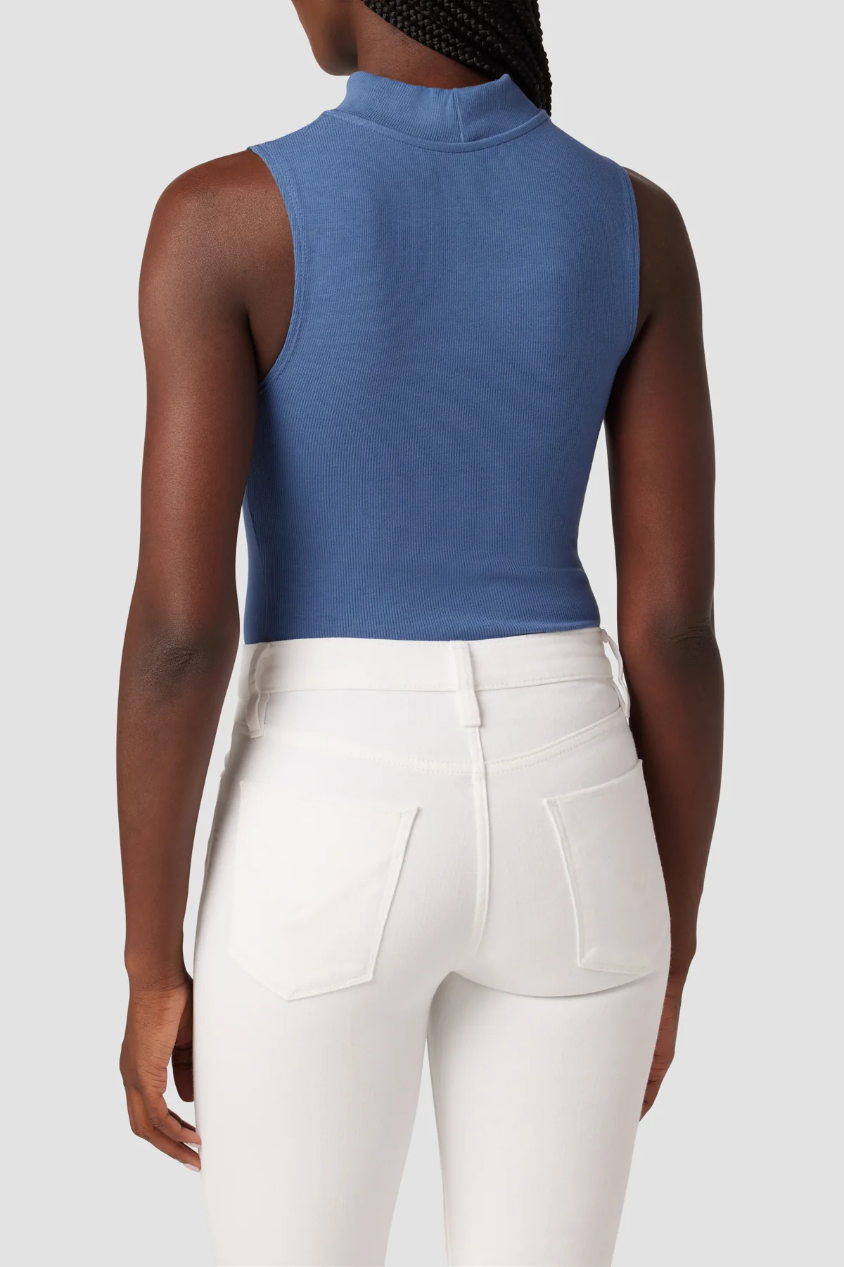 Mock Neck Cut Out Tank - Image 3