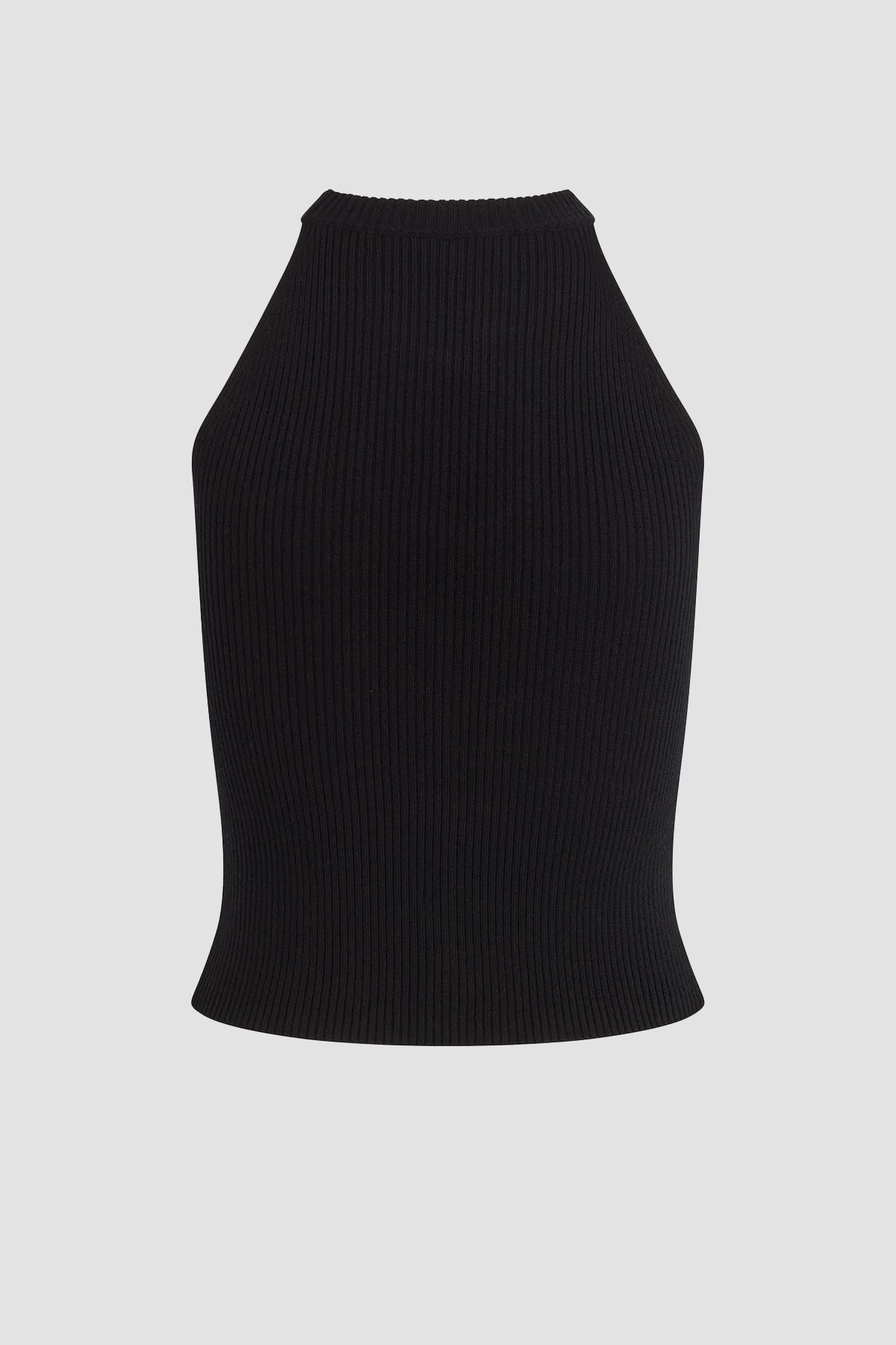 Mock Neck Keyhole Racer Tank - Image 8