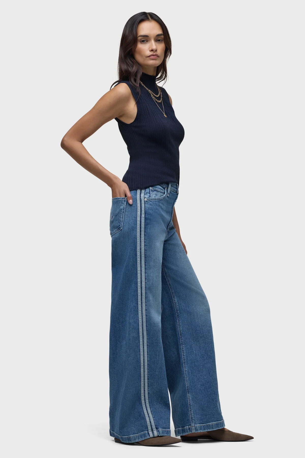 Mock Neck Sweater Tank - Image 5