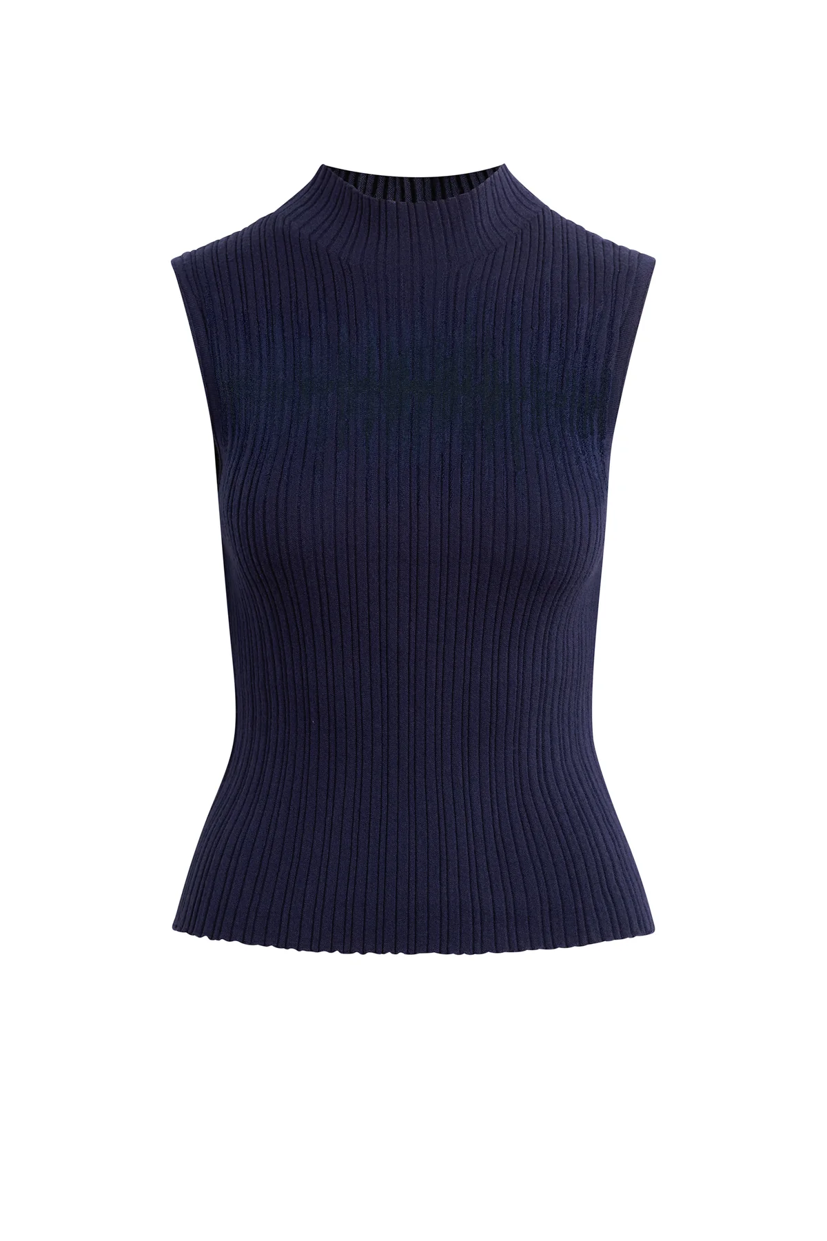 Mock Neck Sweater Tank - Image 8