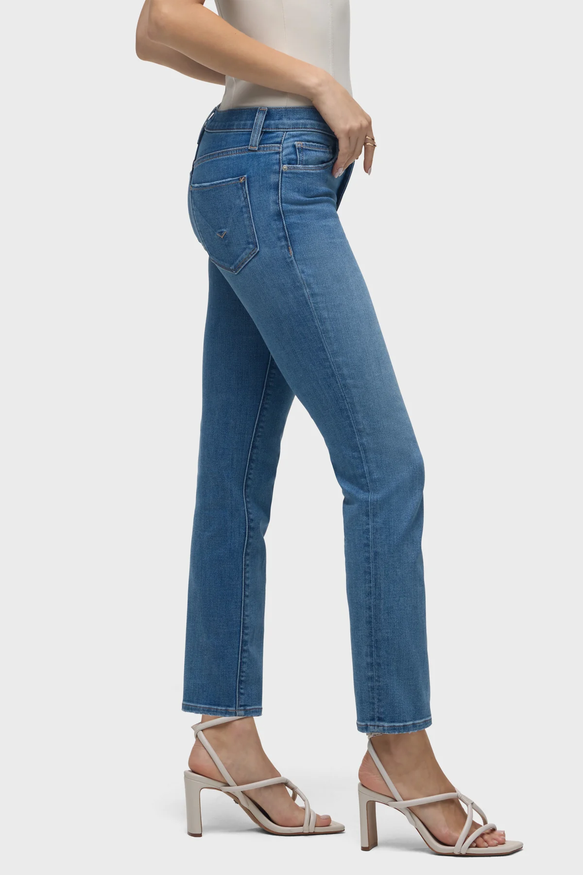 Nico Mid-Rise Straight Ankle Jean - Image 2