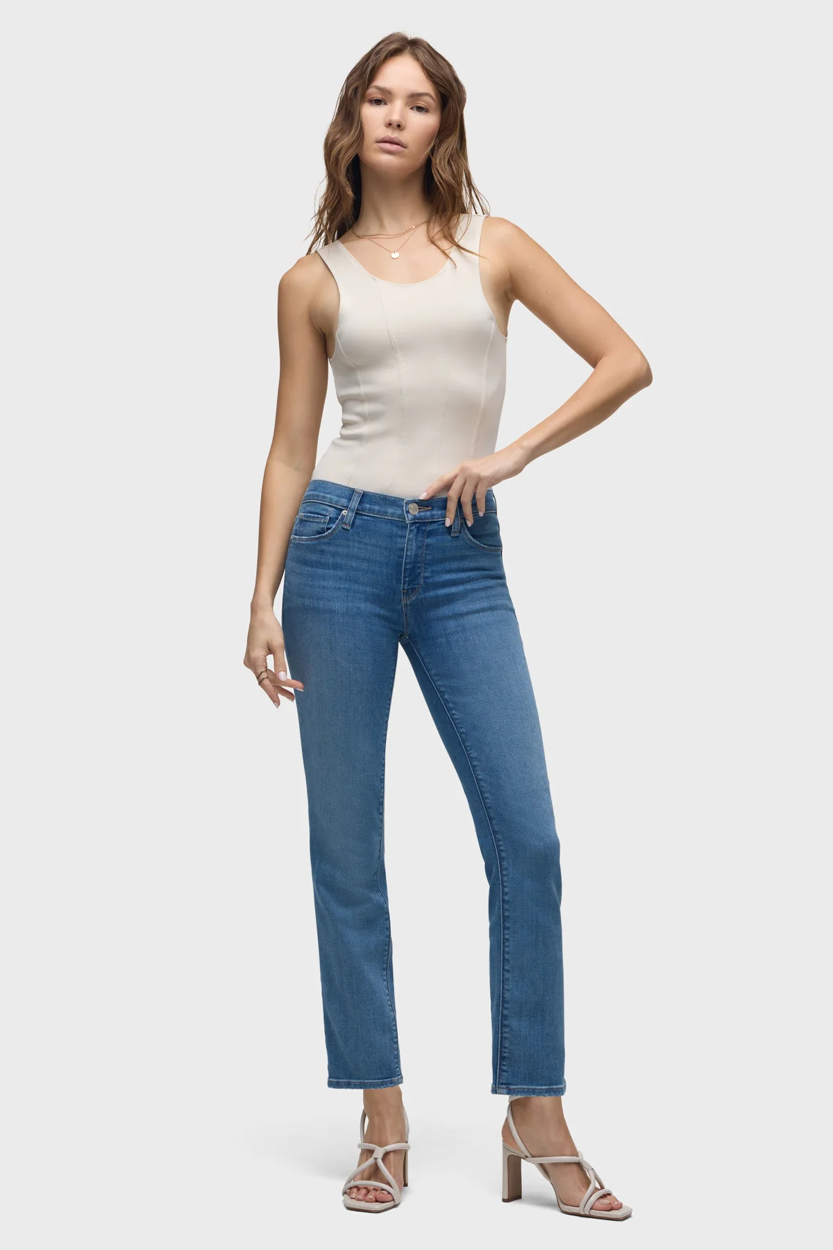 Nico Mid-Rise Straight Ankle Jean - Image 6