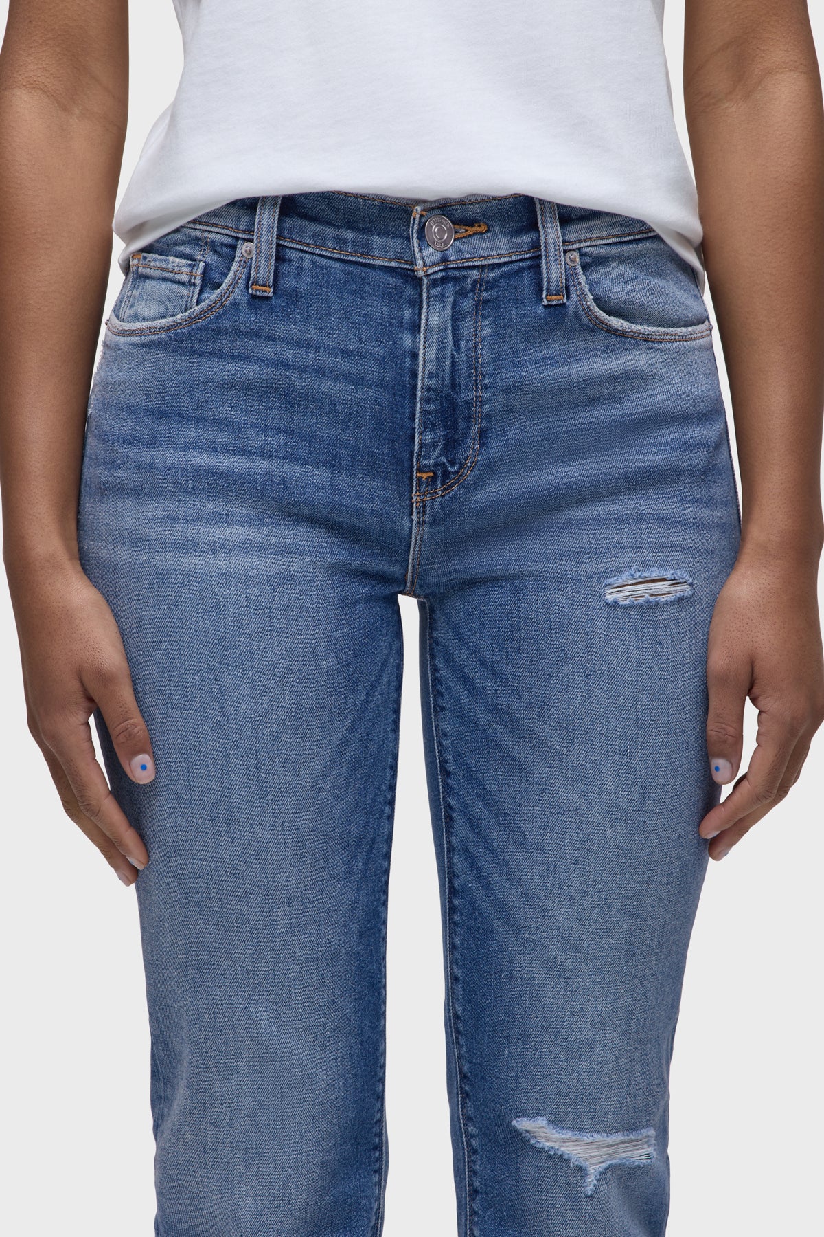 Nico Mid-Rise Straight Crop Jean - Image 4