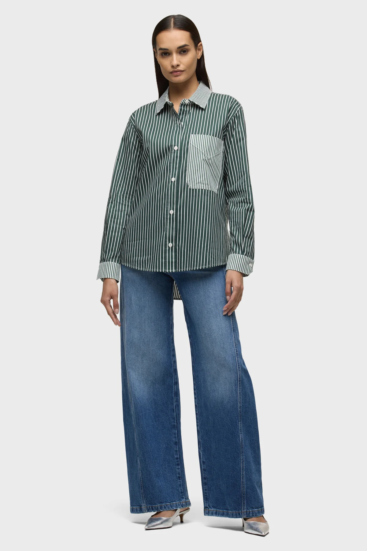 Oversized Button Down Shirt - Image 5