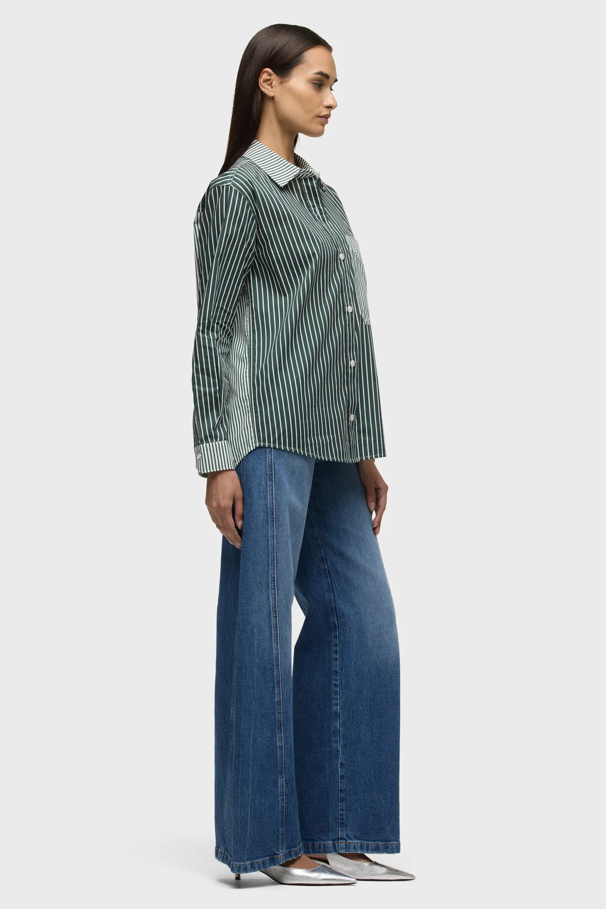 Oversized Button Down Shirt - Image 7