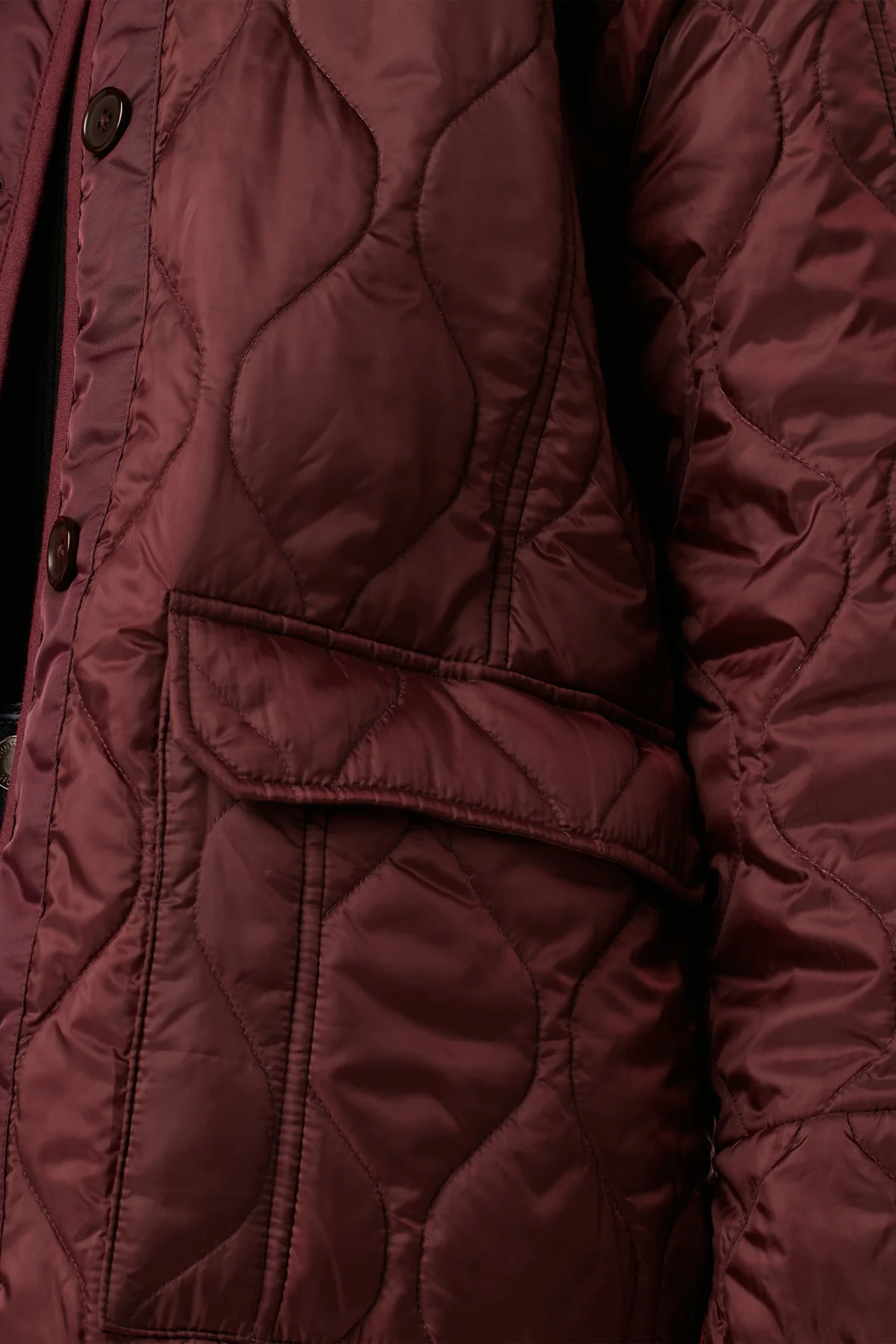 Oversized Quilted Jacket - Image 5