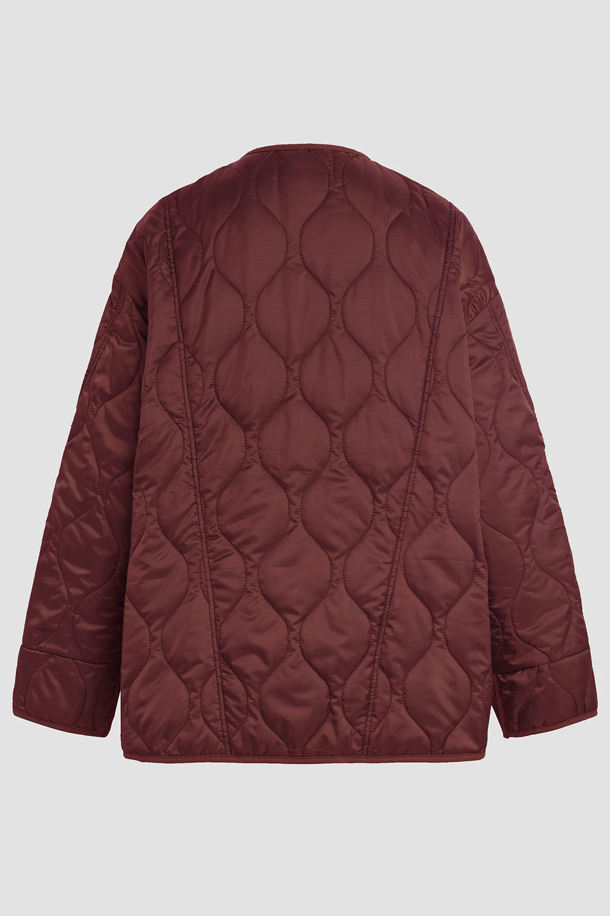Oversized Quilted Jacket - Image 9