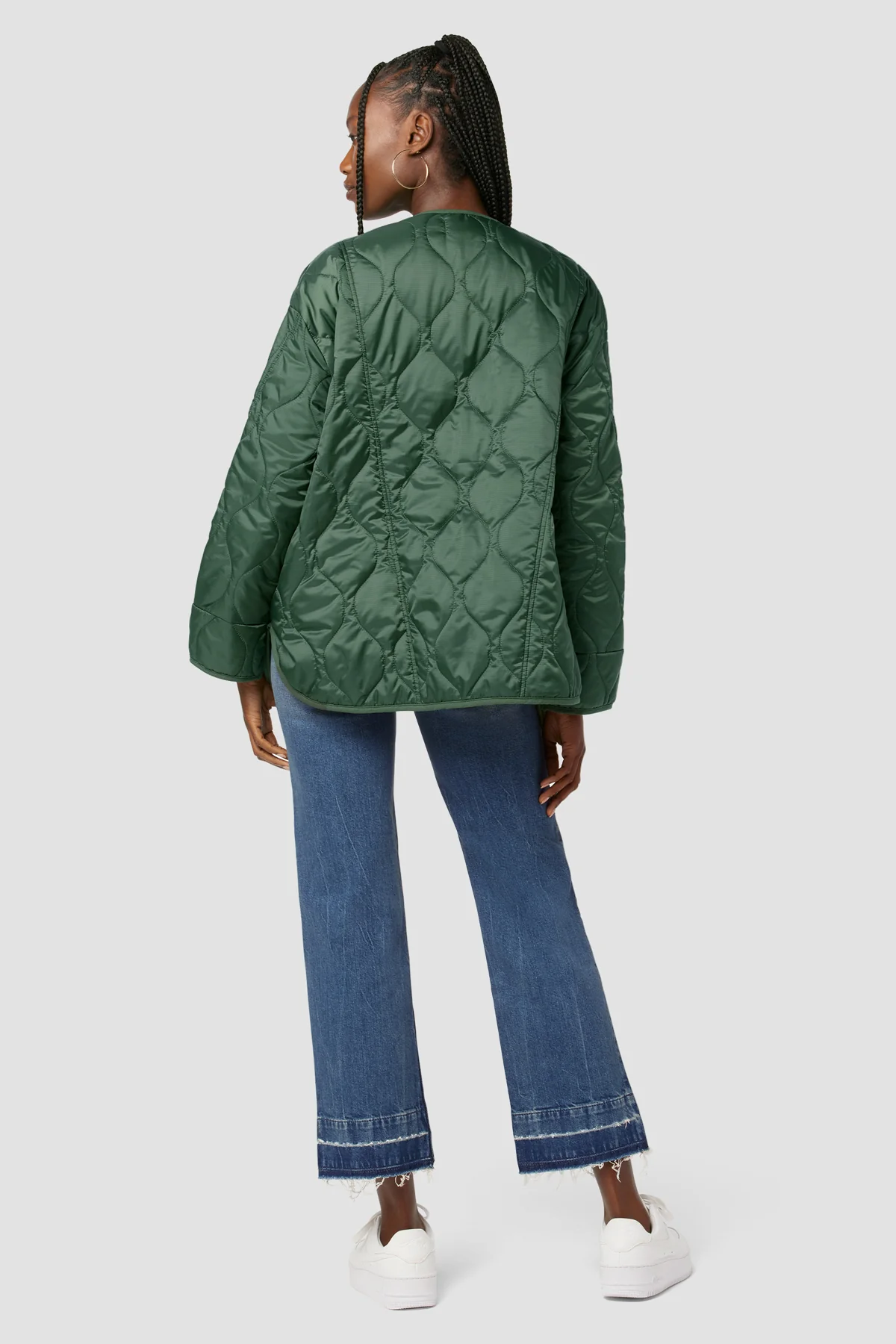Oversized Quilted Jacket - Image 6