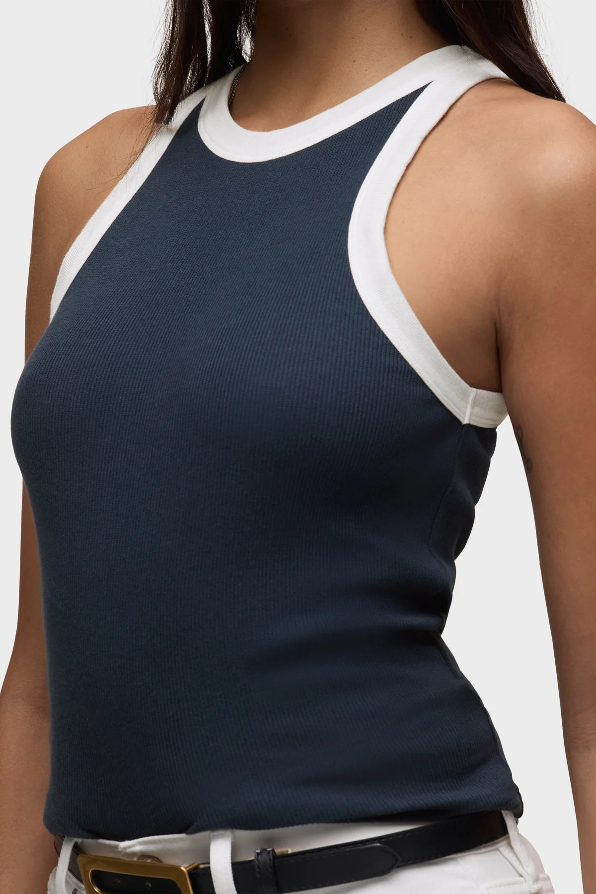 Ribbed Racer Tank - Image 5