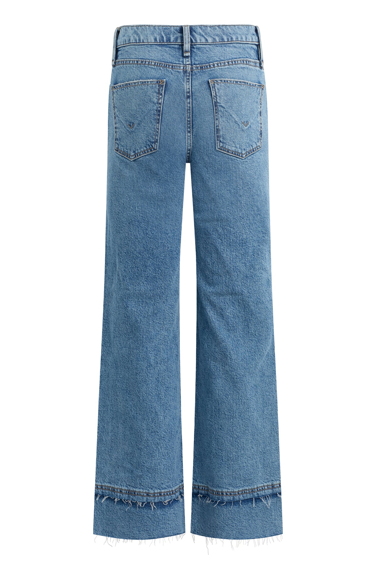 Rosie Wide Leg Ankle Raw Hem - Image 10