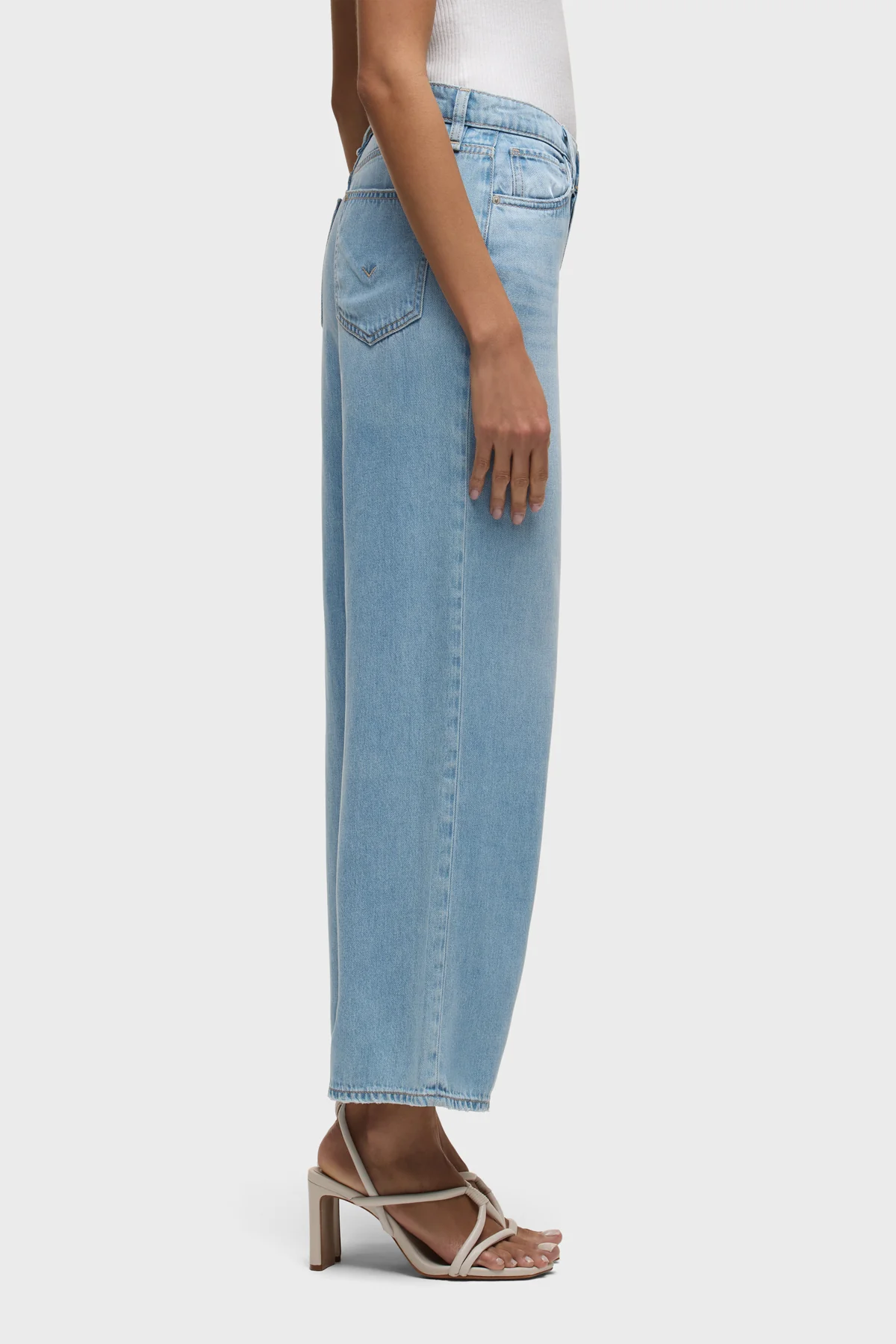 Rosie High-Rise Wide Leg Ankle Jean - Image 2
