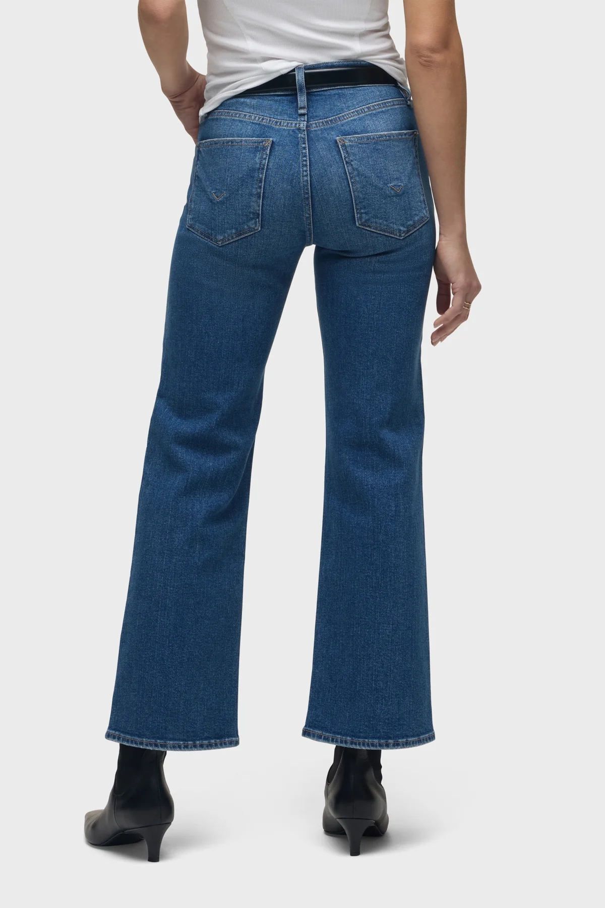 Rosie High-Rise Wide Leg Ankle Jean - Image 3