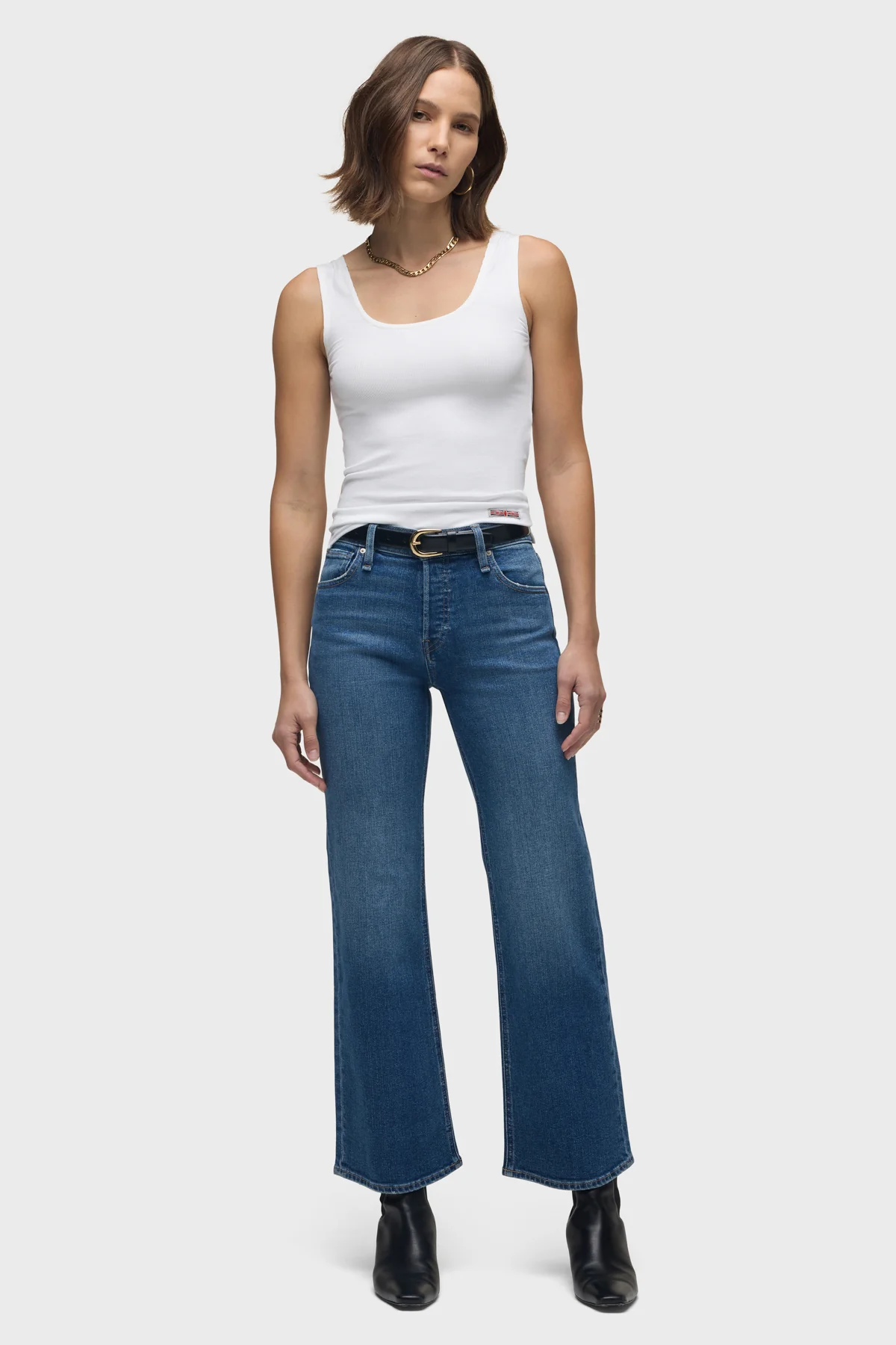 Rosie High-Rise Wide Leg Ankle Jean - Image 6