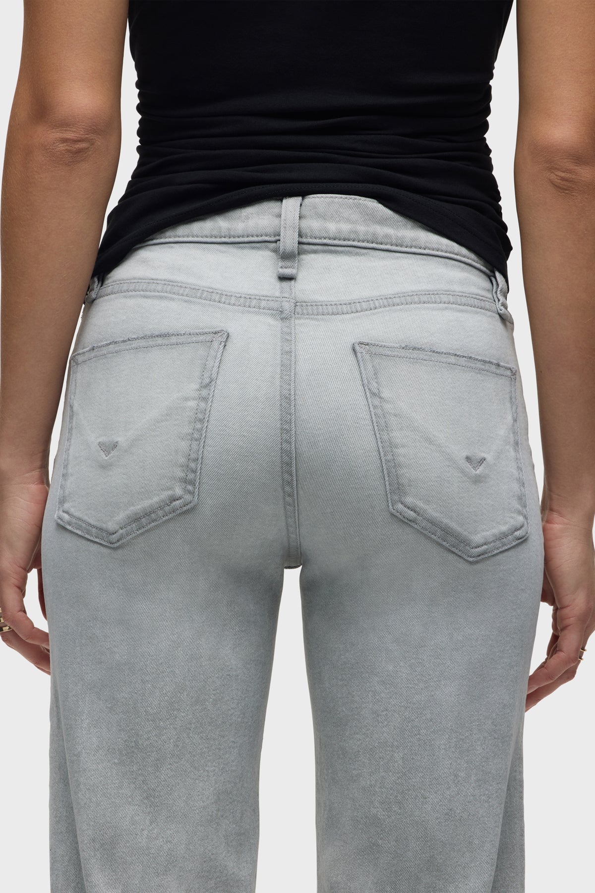 Rosie High-Rise Wide Leg Jean With Cuff - Image 5