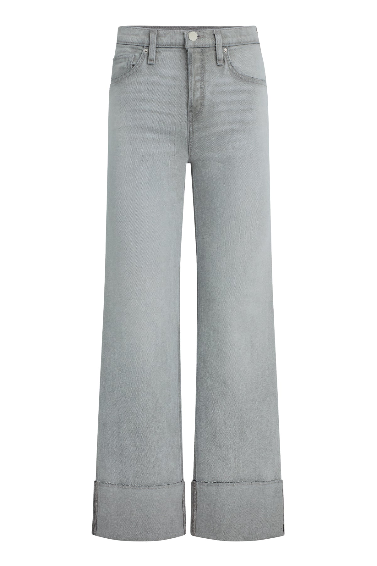 Rosie High-Rise Wide Leg Jean With Cuff - Image 9
