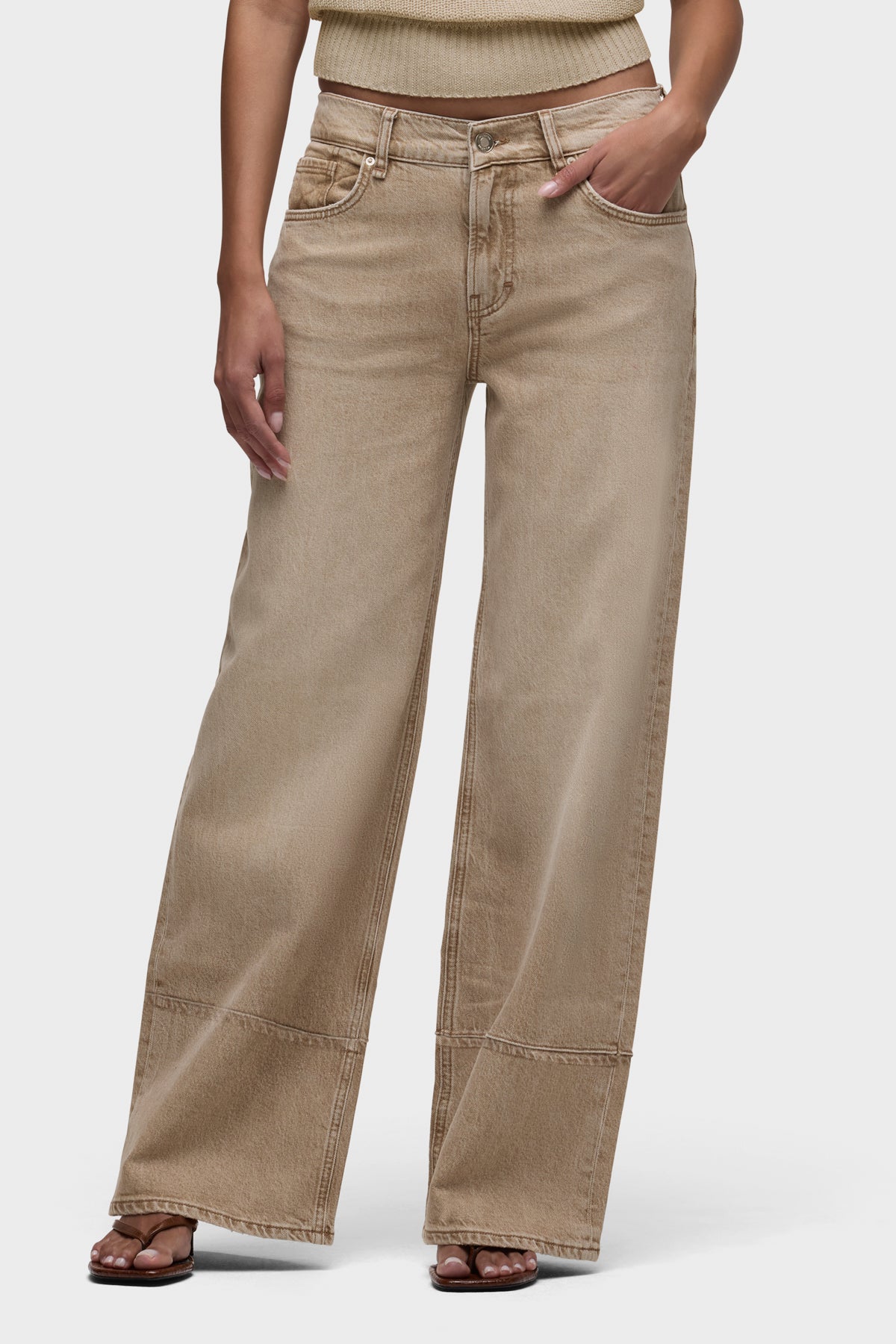 Rylee Pintucked Loose Pant - Image 2